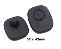 RF Hartetiketten Mini Square large mit Nadeln (1 St)