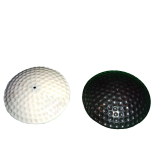 RF Hartetiketten GOLF weiß Ø62mm 8,2MHz (100 St)