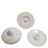 RF Hartetiketten Ostra Ø50 weiß 8,2MHz (500 St)