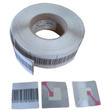 RF Klebeetiketten 4x4cm Barcode (5000 St)