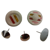 RF Farbetiketten R50 Color Ø50 mit Nadeln (100 St)